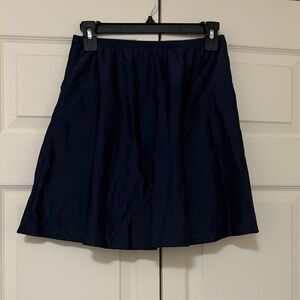 Elegant Navy Blue Women's Skirt